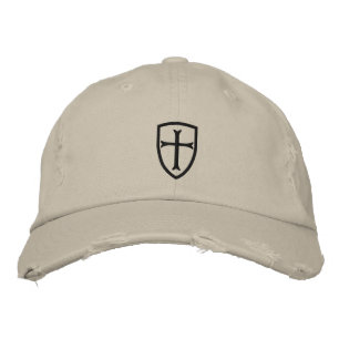 Brodée Casquette coupe-croisés noir