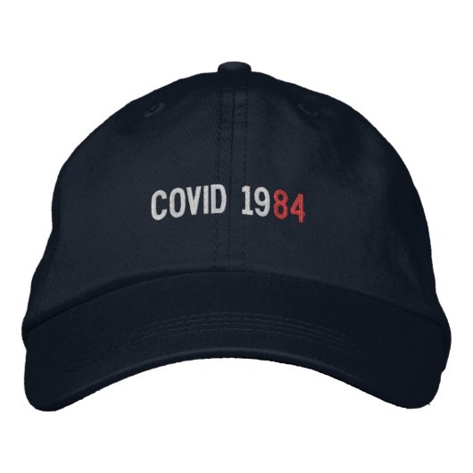 Brodée Casquette COVID1984 (Devant)
