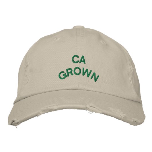 Brodée CASQUETTE croissant CA (Devant)
