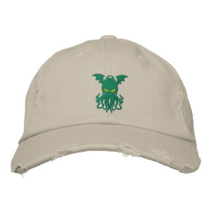 Brodée Casquette Cthulhu