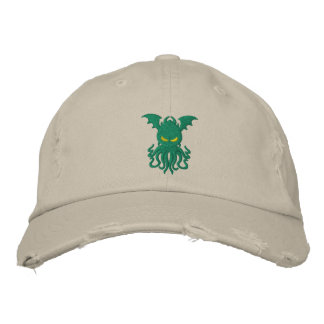 Brodée Casquette Cthulhu