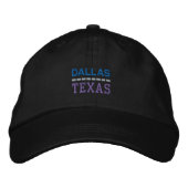 Brodée Casquette DALLAS (Devant)