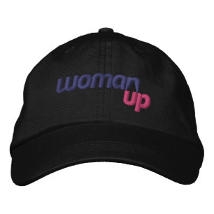Brodée Casquette dans le noir