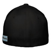 Brodée Casquette d'art : Arty Clothes Badge. Texte person (Dos)