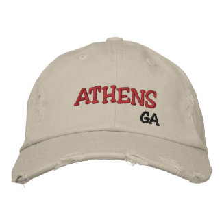 Brodée Casquette d'Athènes Géorgie