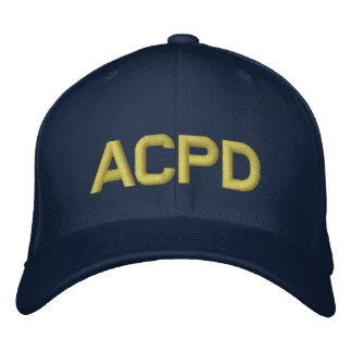 Brodée CASQUETTE de balle ACPD