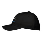 Brodée Casquette de balle féminine non domestiquée (Gauche)