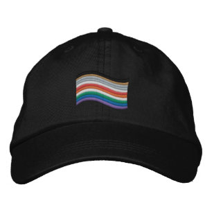 Brodée Casquette de base-ball brodé avec drapeau de la fi