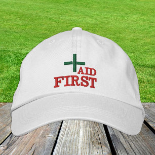 Brodée Casquette de base-ball brodé de premiers secours V