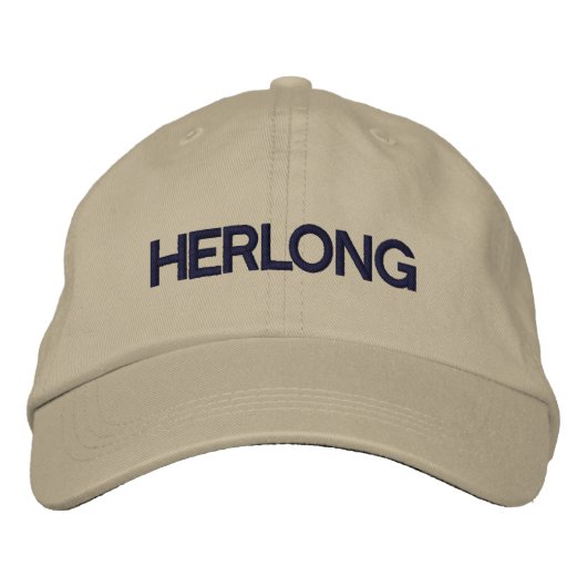 Brodée Casquette de base-ball Herlong (Devant)