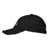 Brodée Casquette de baseball animale (Black) (Gauche)