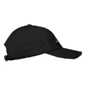 Brodée Casquette de baseball brodé à Sainte-Lucie (Droite)