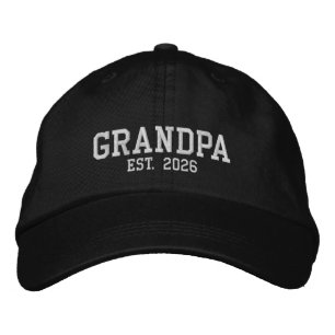 Brodée Casquette de Baseball Brodé Année de Grand-Père