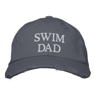 Brodée Casquette de baseball brodé de nage papa