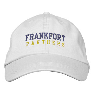 Brodée Casquette de baseball brodé du lycée de Frankfort