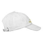 Brodée Casquette de baseball brodé sur mesure (Droite)