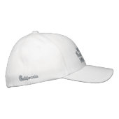 Brodée Casquette de baseball brodé sur mesure (Droite)