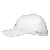 Brodée Casquette de baseball brodé sur mesure (Gauche)