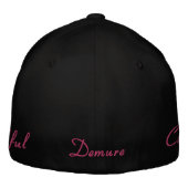 Brodée Casquette de baseball brodé très discret (Dos)