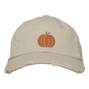 Brodée Casquette de baseball citrouille