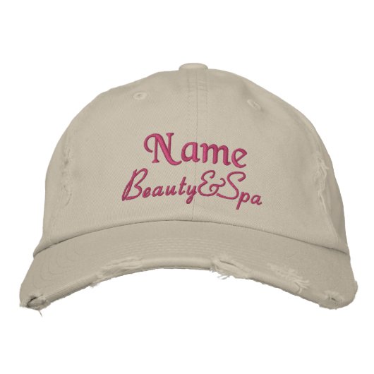 Brodée Casquette de baseball customisé (Devant)
