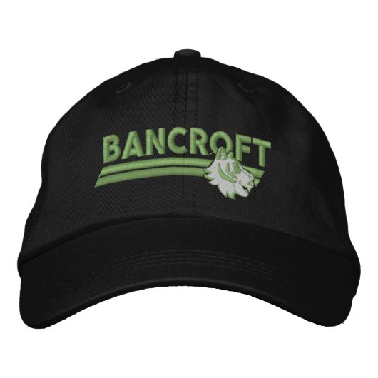 Brodée Casquette de baseball de Bancroft (Devant)