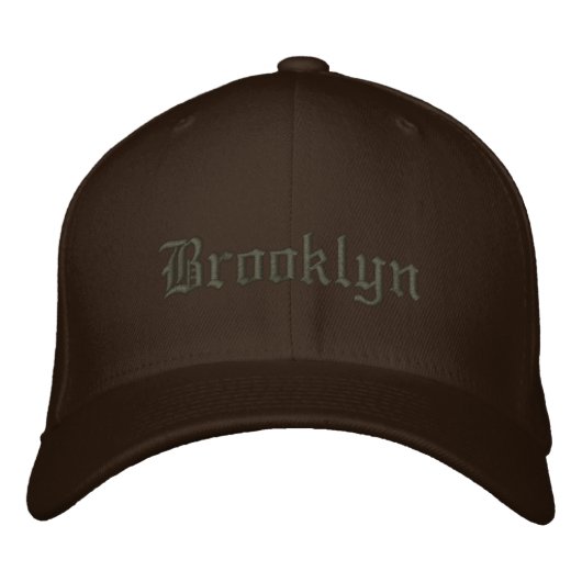 Brodée Casquette de baseball de Brooklyn (Devant)