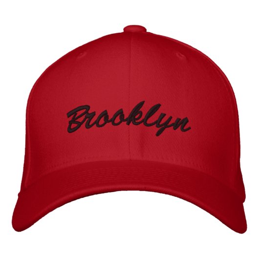 Brodée Casquette de baseball de Brooklyn (Devant)