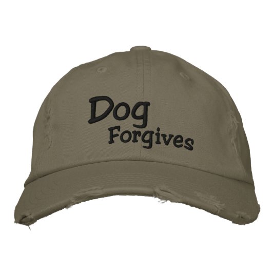 Brodée Casquette de baseball de Dog Fordonne (Devant)
