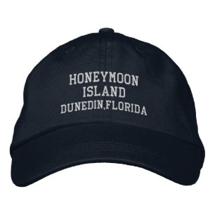 Brodée Casquette de baseball de Floride brodé de lune de