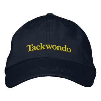 Brodée Casquette de baseball de la marine de Taekwondo