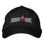 Brodée Casquette de baseball de MacMost (Devant)