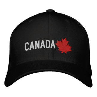 Brodée Casquette de baseball du Canada