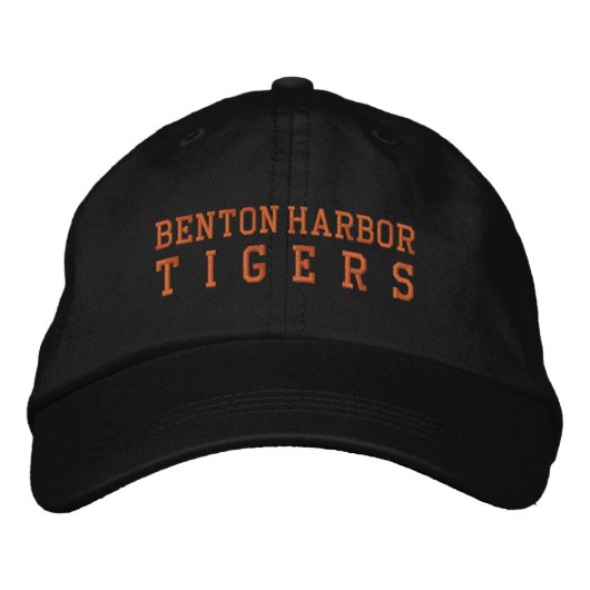 Brodée Casquette de baseball du lycée de Benton Harbour (Devant)