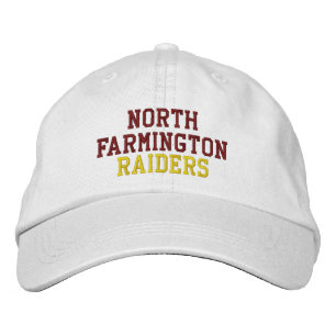 Brodée Casquette de baseball du lycée de Farmington Nord