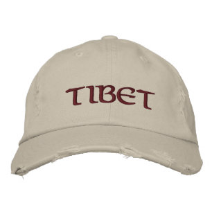 Brodée Casquette de baseball du Tibet