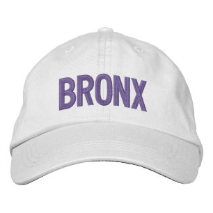 BRODÉE CASQUETTE DE BASEBALL EMBROIDÉE BRONX
