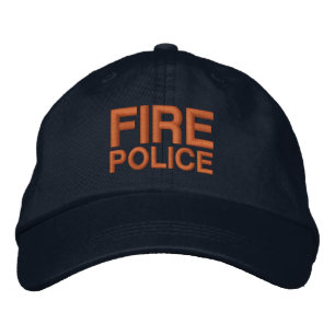 BRODÉE CASQUETTE DE BASEBALL EMBROIDÉE PAR LA POLICE DES