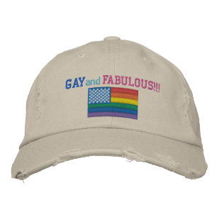 Brodée Casquette de baseball Gay et Fabile Pride