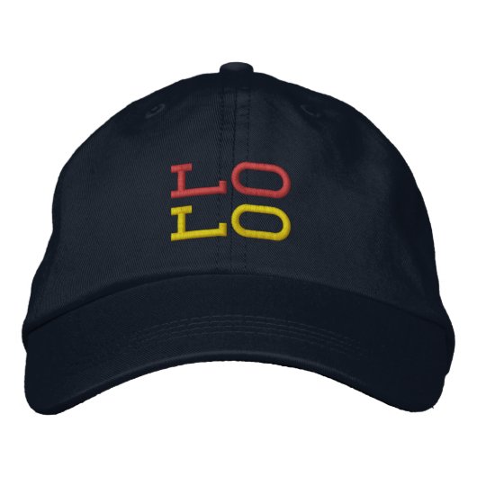 Brodée Casquette de baseball Lolo (Devant)