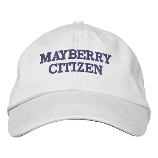 Brodée Casquette de baseball - Mayberry Citizen (Devant)