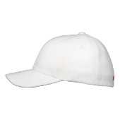 Brodée casquette de baseball "Paix" (Gauche)