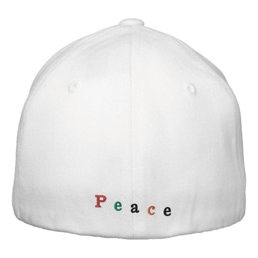 Brodée casquette de baseball "Paix" (Dos)