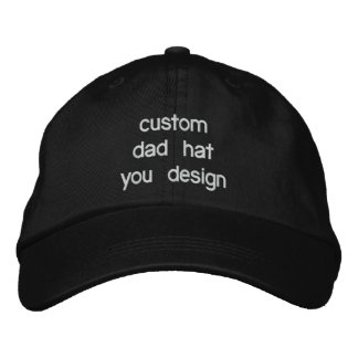 Brodée Casquette de Baseball Personnalisée Réglable pour