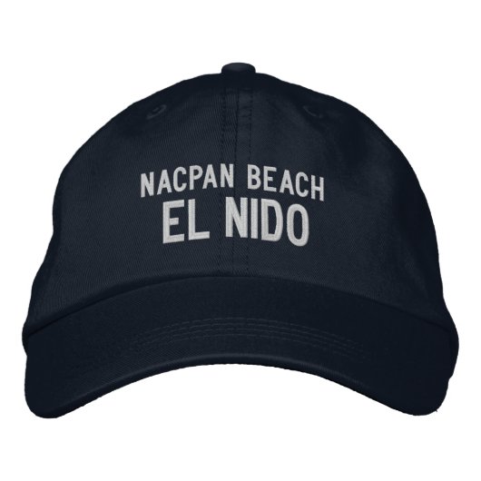 Brodée Casquette de baseball philippin El Nido (Devant)