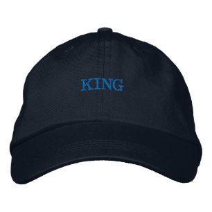 Brodée Casquette de baseball pour hommes et femmes KING B