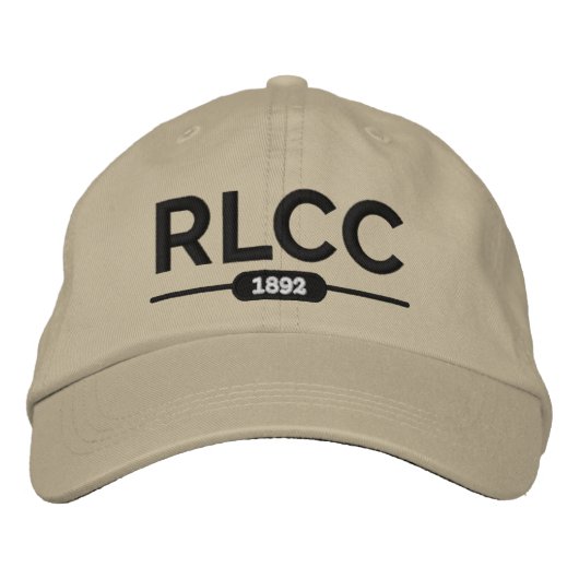 Brodée Casquette de baseball RLCC brodé (Devant)