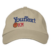 Brodée Casquette de basket-ball - SRF (Devant)