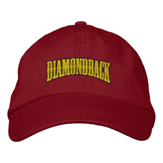 Brodée Casquette de boule Diamondback (Devant)