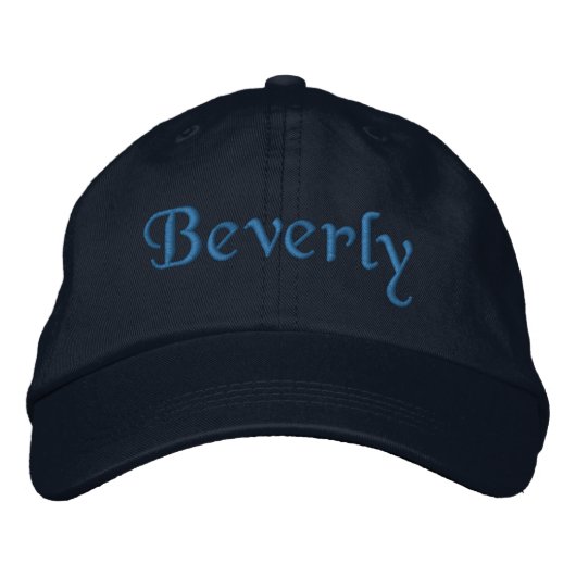 Brodée Casquette de Casquette de baseball Brodé Beverly P (Devant)